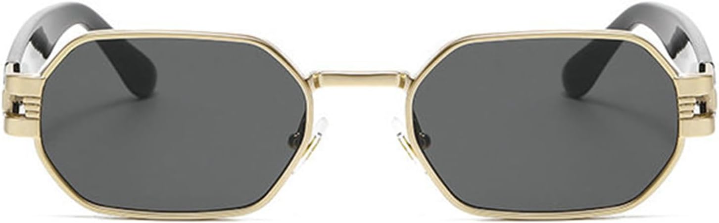 Willochra Модные солнцезащитные очки неправильной квадратной формы для женщин и мужчин, в стиле 90-х, роскошные металлические многоугольные солнцезащитные очки для женщин, маленькая оправа, C1
Willochra Модные солнцезащитные очки неправильной квадратной формы для женщин и мужчин, в стиле 90-х, роскошные металлические многоугольные солнцезащитные очки для женщин, маленькая оправа, C1