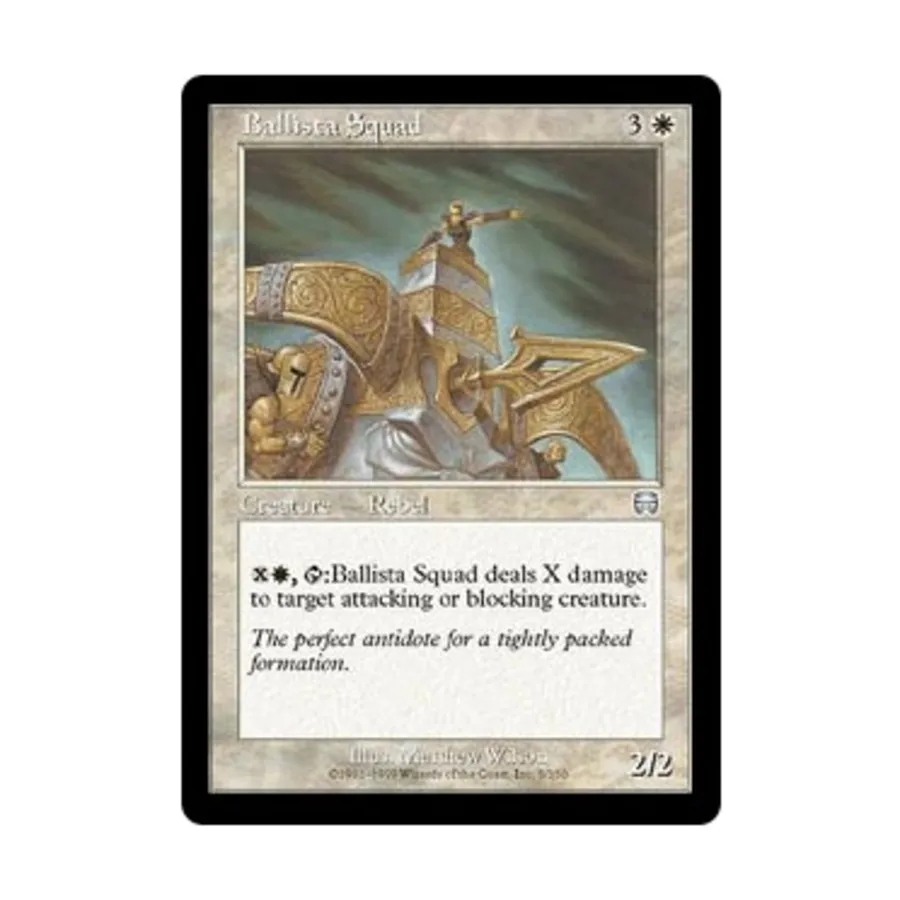 CCG Отряд баллист (U), MTG - Mercadian Masques
CCG Отряд баллист (U), MTG - Mercadian Masques