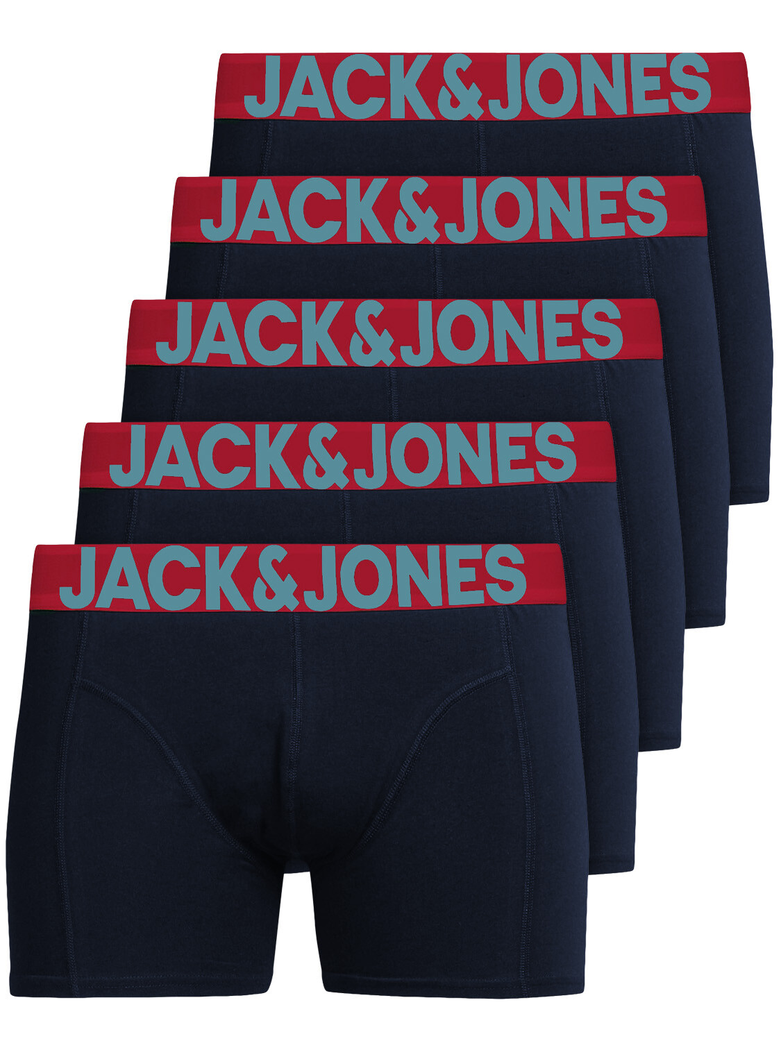 Боксеры Jack & Jones 5er-Set Unterhosen Panties, цвет Navy Red
Боксеры Jack & Jones 5er-Set Unterhosen Panties, цвет Navy Red