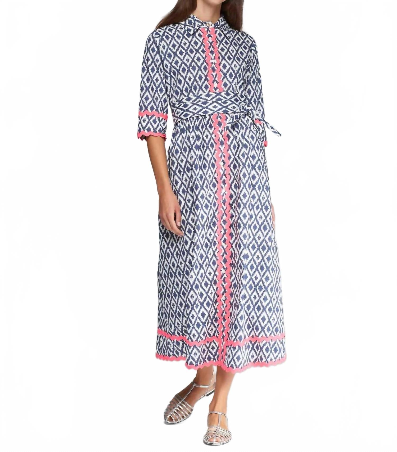 Платье-макси Brenda Ikat в цвете «синий/розовый» Vilagallo, темно-синий/розовый
Платье-макси Brenda Ikat в цвете «синий/розовый» Vilagallo, темно-синий/розовый