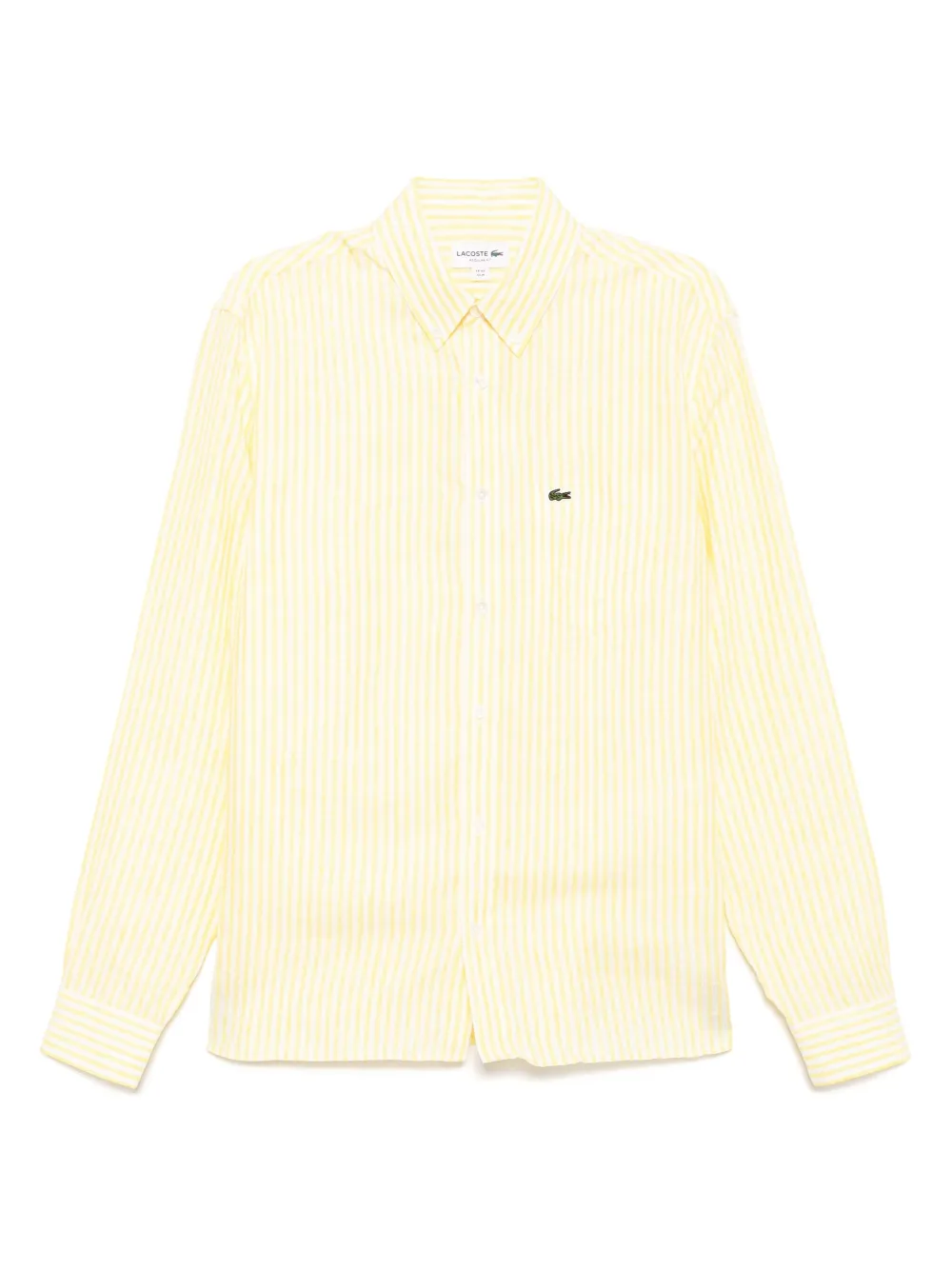 Льняная рубашка в полоску Lacoste, желтый
Льняная рубашка в полоску Lacoste, желтый