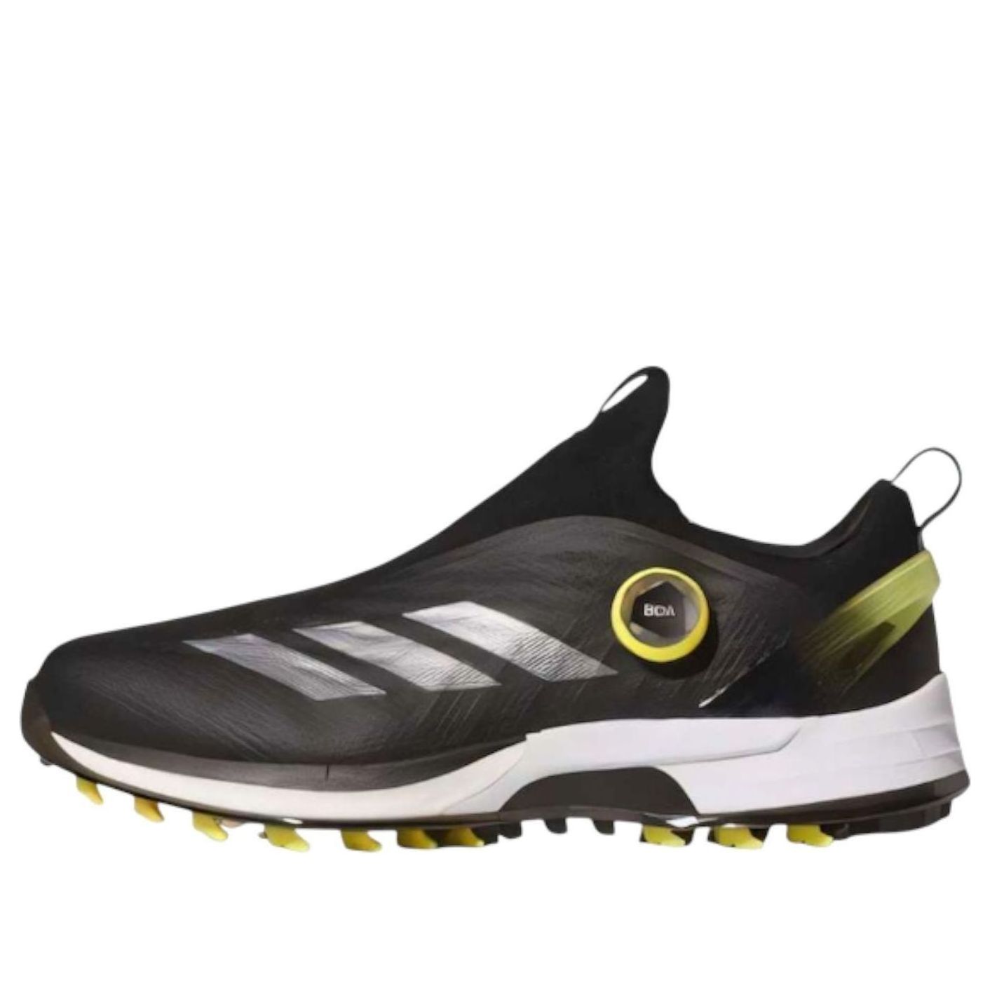 Adidas Adizero ZG Boa Spikeless 'Core Black Silver Metallic Pure Sulfur'
Adidas Adizero ZG Boa Spikeless 'Core Black Silver Metallic Pure Sulfur'