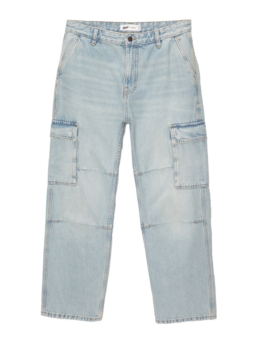 Джинсы-карго свободного кроя Pull&Bear, светло-синий
Джинсы-карго свободного кроя Pull&Bear, светло-синий