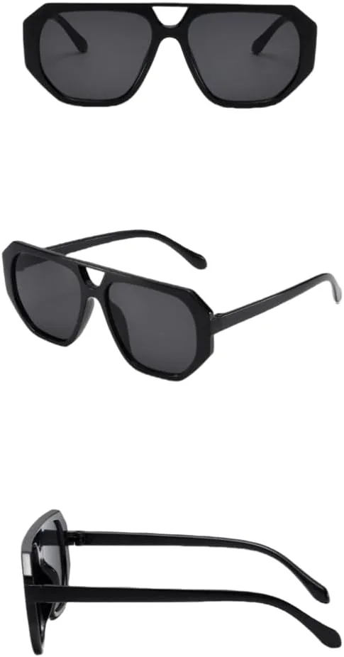 Классические солнцезащитные очки с двойной перемычкой для женщин и мужчин, модные, в крупной оправе, с защитой от УФ-излучения UV400 VRTRFFTR, Black-orange
Классические солнцезащитные очки с двойной перемычкой для женщин и мужчин, модные, в крупной оправе, с защитой от УФ-излучения UV400 VRTRFFTR, Black-orange