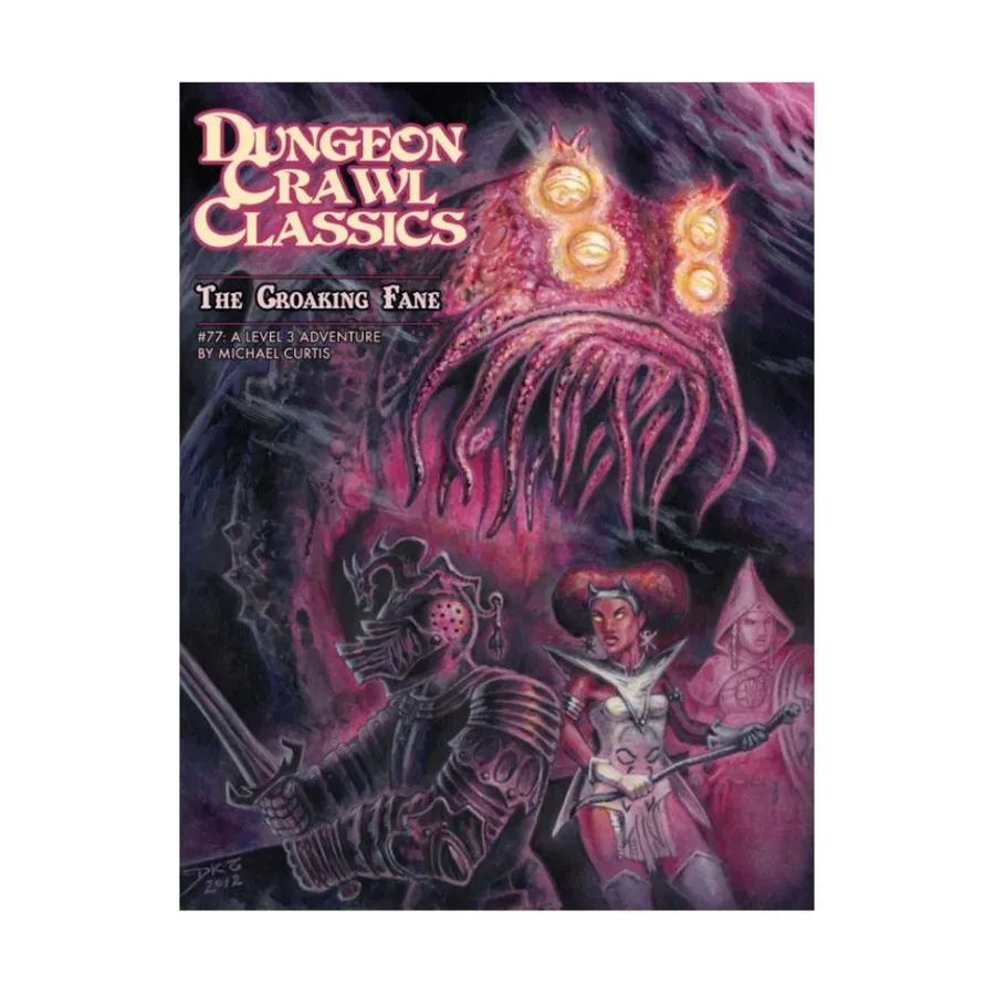 Модуль Croaking Fane (2nd Printing), Dungeon Crawl Classics Role Playing Games - Adventures
Модуль Croaking Fane (2nd Printing), Dungeon Crawl Classics Role Playing Games - Adventures