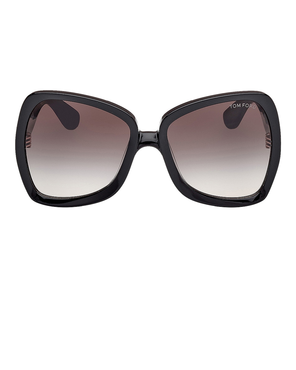 Jerry Солнцезащитные очки Tom Ford, Shiny Black & Gradient Smoke 
Jerry Солнцезащитные очки Tom Ford, Shiny Black & Gradient Smoke