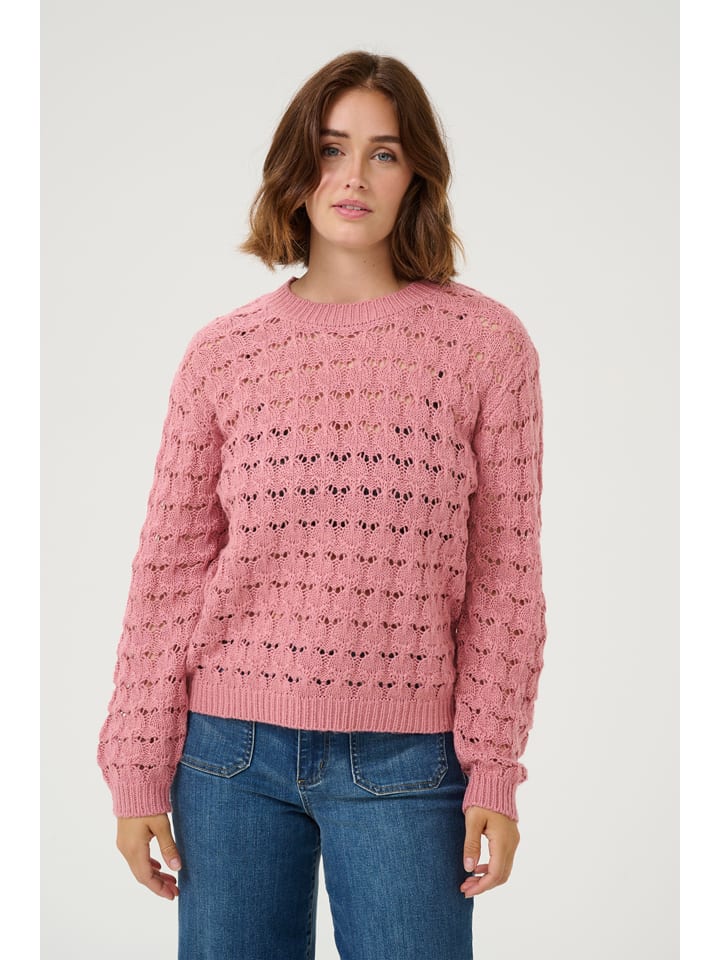 Пуловер Kaffe, розовый
Пуловер Kaffe, розовый