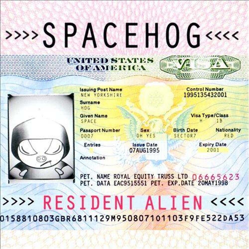 Диск CD Resident Alien - Spacehog
Диск CD Resident Alien - Spacehog