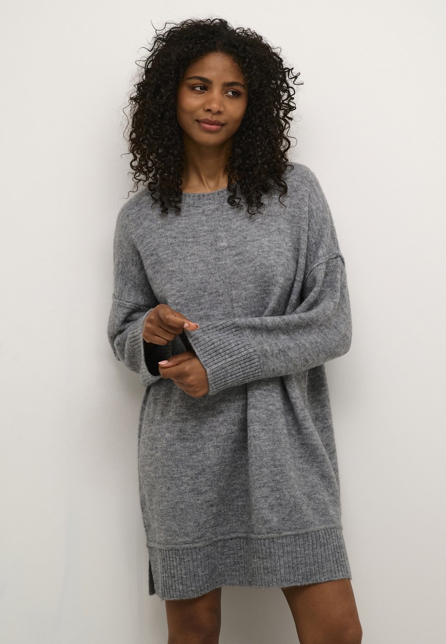 Платье Kaffe Jumper dress, Grey Melange/Sand
Платье Kaffe Jumper dress, Grey Melange/Sand