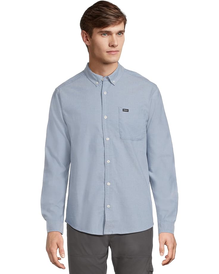 Мужская рубашка RVCA Thatll Do Stretch Long Sleeve Woven, Oxford Blue
Мужская рубашка RVCA Thatll Do Stretch Long Sleeve Woven, Oxford Blue