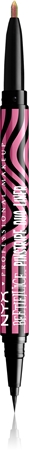 Подводка для глаз 2 в 1 NYX Professional Makeup Beetlejuice Pinstripe Duo Liner, 01 Pink Chrome 0,5 ml
Подводка для глаз 2 в 1 NYX Professional Makeup Beetlejuice Pinstripe Duo Liner, 01 Pink Chrome 0,5 ml