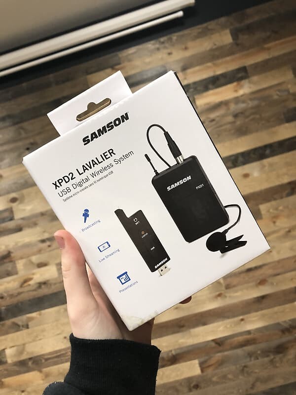Микрофон Samson XPD2 USB Digital Wireless Lavalier Mic Presentation System with Receiver
Микрофон Samson XPD2 USB Digital Wireless Lavalier Mic Presentation System with Receiver