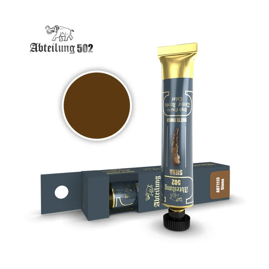 Матовый финиш - Сиена, Abteilung 502 - Acrylics
Матовый финиш - Сиена, Abteilung 502 - Acrylics