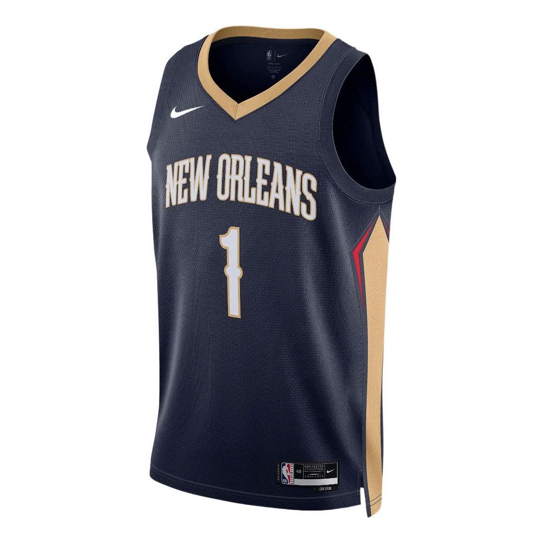 Баскетбольное джерси Nike Dri-FIT NBA New Orleans Pelicans Zion Williamson Icon Edition 2022/23 Swingman Jersey
Баскетбольное джерси Nike Dri-FIT NBA New Orleans Pelicans Zion Williamson Icon Edition 2022/23 Swingman Jersey