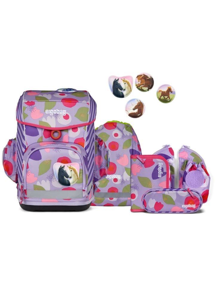 Ergobag Набор школьных рюкзаков Cubo Light, 6 предметов, BlütenzauberBär 2025 фиолетового цвета
Ergobag Набор школьных рюкзаков Cubo Light, 6 предметов, BlütenzauberBär 2025 фиолетового цвета