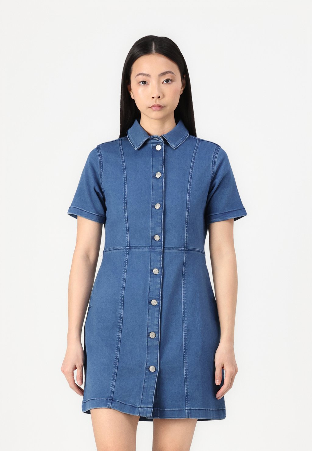 Джинсовое платье NMNISA SLIM DRESS Noisy May, деним
Джинсовое платье NMNISA SLIM DRESS Noisy May, деним