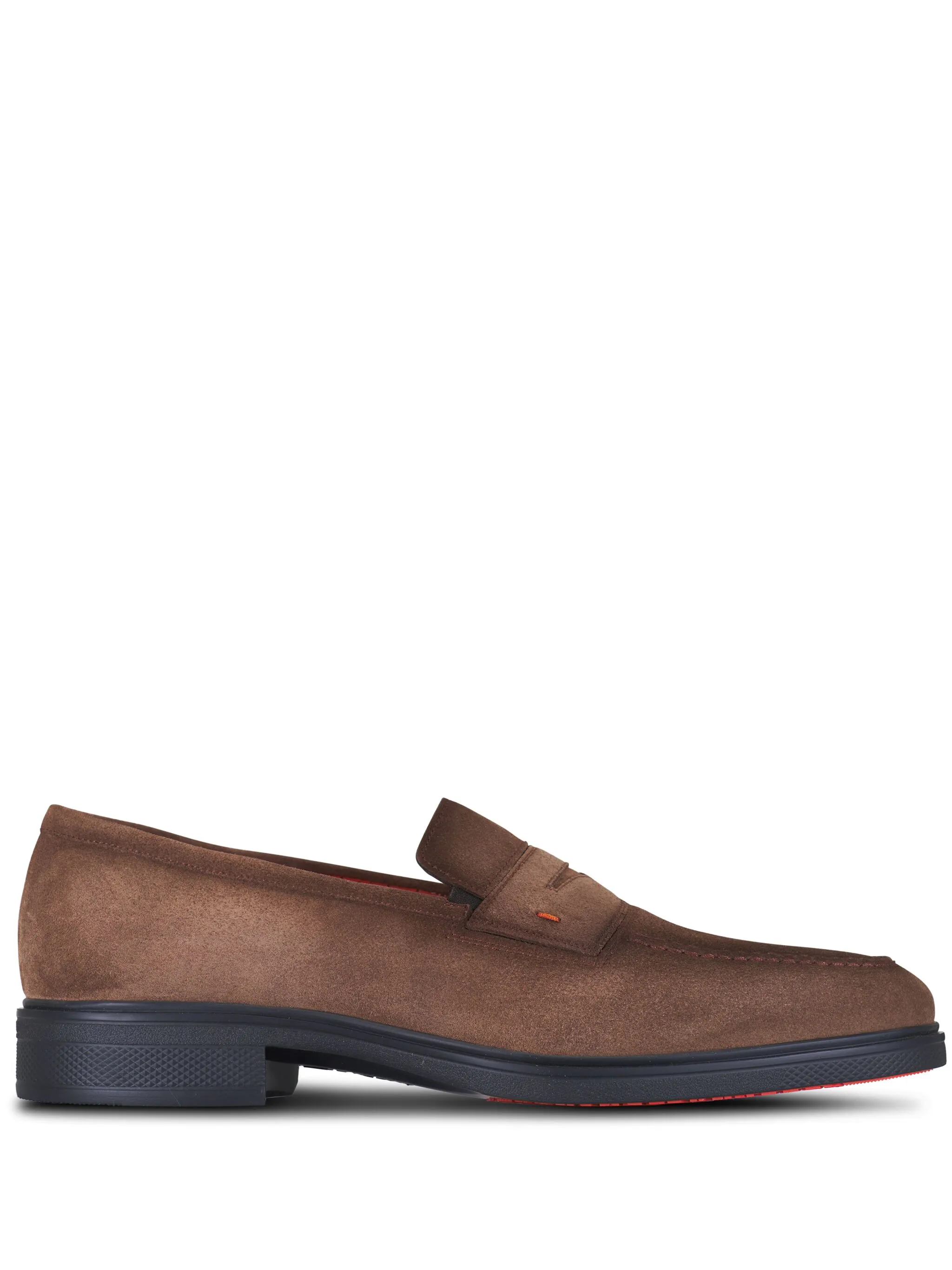 Замшевые лоферы Santoni, коричневый
Замшевые лоферы Santoni, коричневый