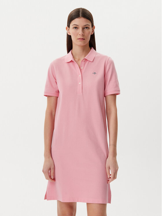 Платье на каждый день обычный крой Shield 4201529 Gant, розовый
Платье на каждый день обычный крой Shield 4201529 Gant, розовый