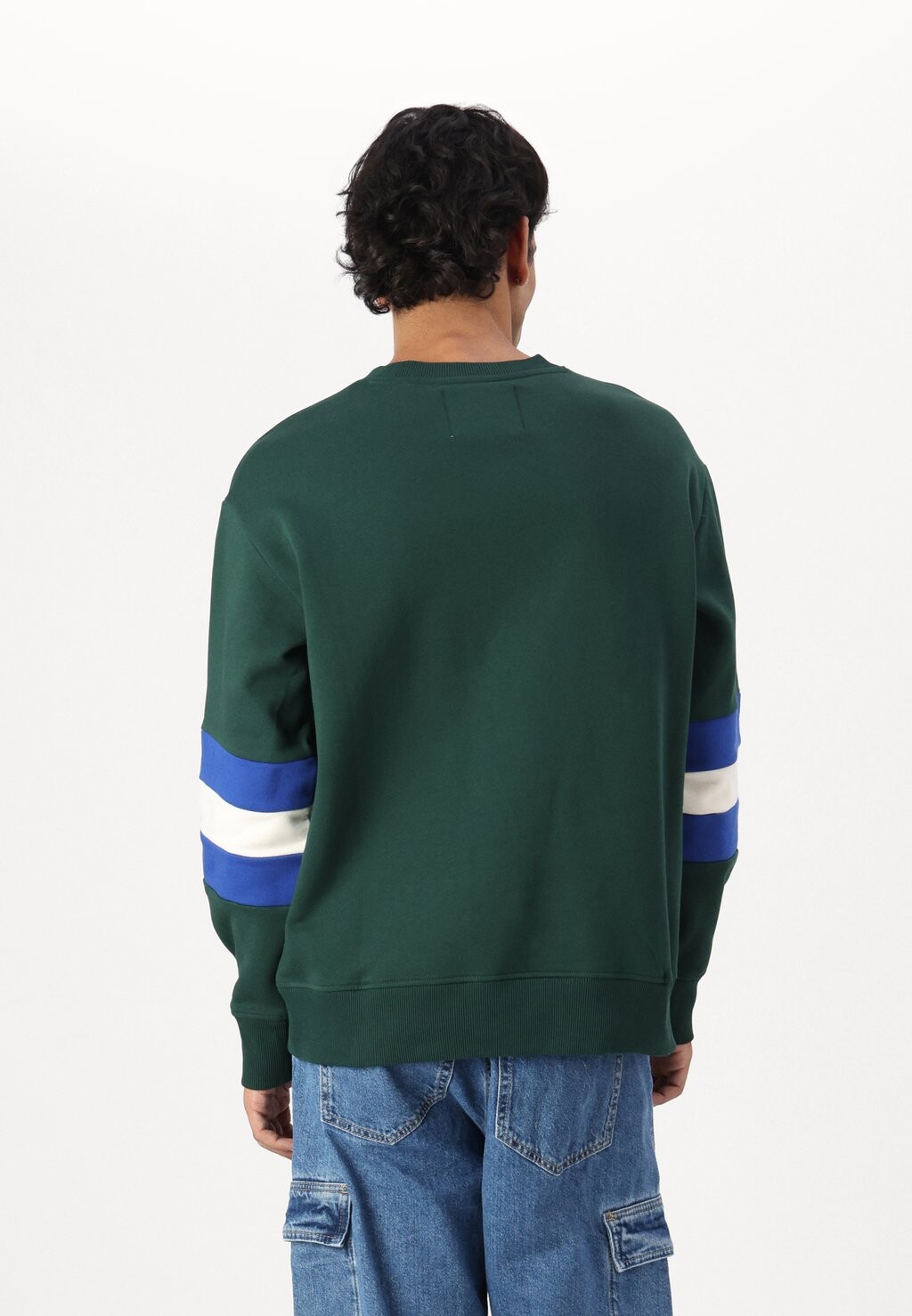 Толстовка COLORBLOCK SLEEVE UNISEX GANT, темно-зеленый 
Толстовка COLORBLOCK SLEEVE UNISEX GANT, темно-зеленый