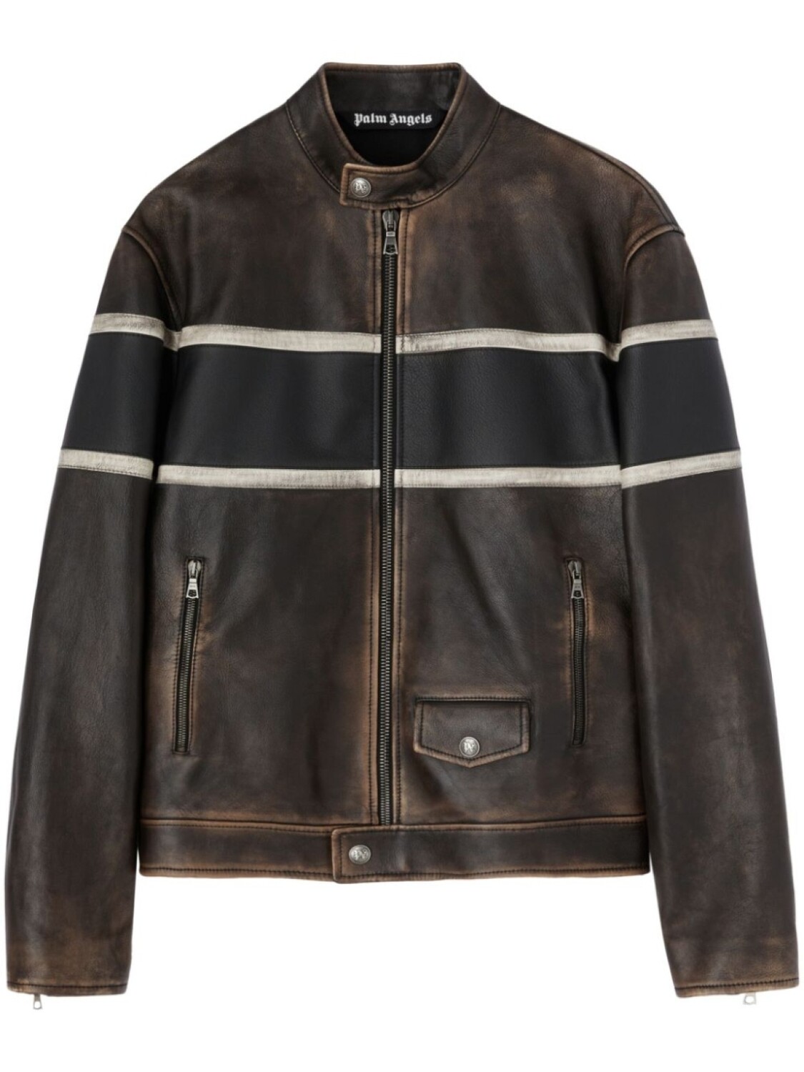 Palm Angels байкерская куртка Crystal Pin-Up, коричневый
Palm Angels байкерская куртка Crystal Pin-Up, коричневый