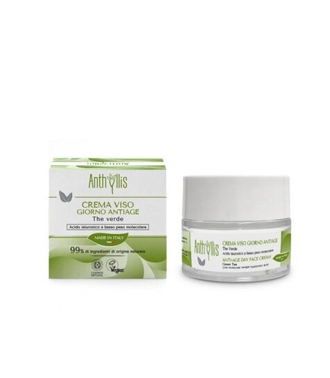 Крем для лица ANTI-AGE дневной, с зеленым чаем и гиалуроновой кислотой, 50 мл, производитель Anthyllis, Pierpaoli - Anthyllis
Крем для лица ANTI-AGE дневной, с зеленым чаем и гиалуроновой кислотой, 50 мл, производитель Anthyllis, Pierpaoli - Anthyllis