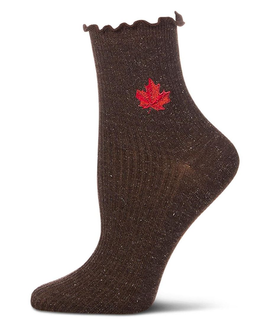 Женские блестящие ребристые носки с вышитым листочком и декоративным кантом в виде листьев MeMoi, Java
Женские блестящие ребристые носки с вышитым листочком и декоративным кантом в виде листьев MeMoi, Java