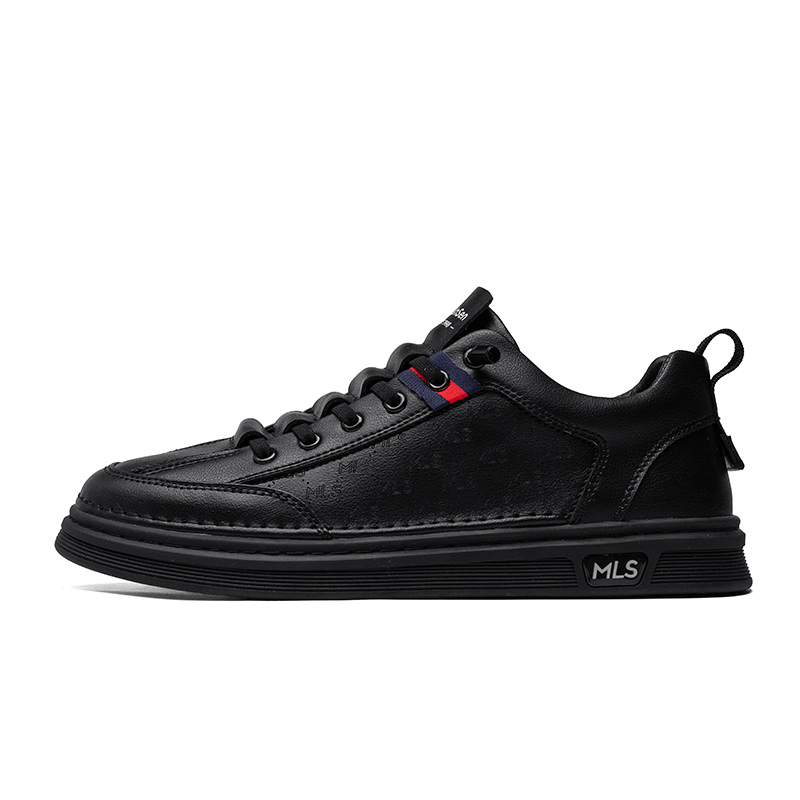 Mulinsen Антискользящие и износостойкие дышащие низкие скейтерские кроссовки мужские - черные, цвет Black
Mulinsen Антискользящие и износостойкие дышащие низкие скейтерские кроссовки мужские - черные, цвет Black