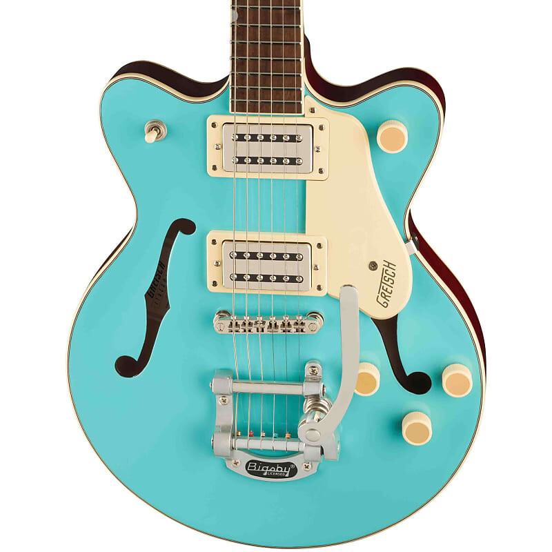 Электрогитара Gretsch G2655T Streamliner Center Block Jr. Double-Cut w/ Bigsby - Tropico
Электрогитара Gretsch G2655T Streamliner Center Block Jr. Double-Cut w/ Bigsby - Tropico