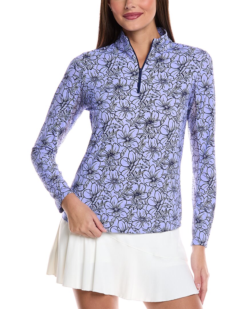 Топ с воротником-стойкой IBKUL, фиолетовый
Топ с воротником-стойкой IBKUL, фиолетовый