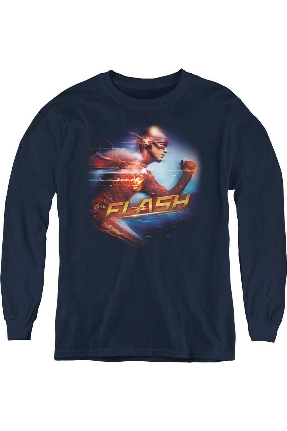 Футболка с длинным рукавом The Flash Fastest Man для детей Gildan, темно-синий
Футболка с длинным рукавом The Flash Fastest Man для детей Gildan, темно-синий