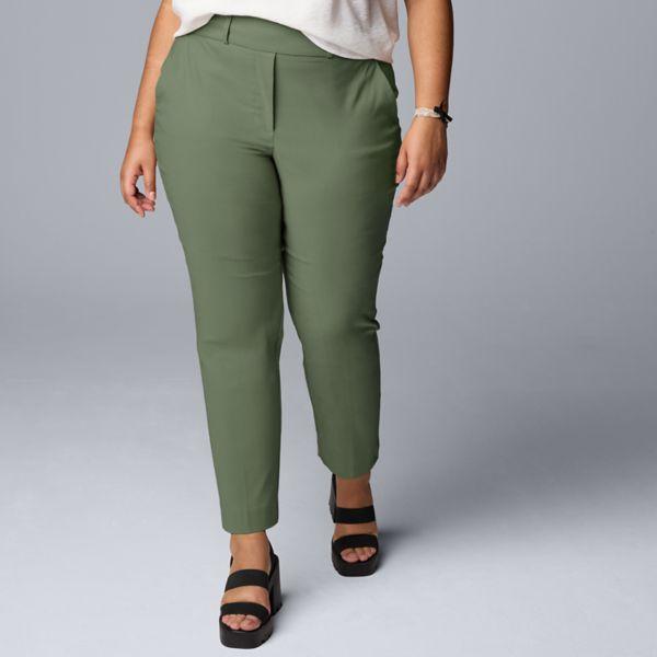 Брюки до щиколотки из полированного твила больших размеров Simply Vera Vera Wang, цвет army bottle
Брюки до щиколотки из полированного твила больших размеров Simply Vera Vera Wang, цвет army bottle