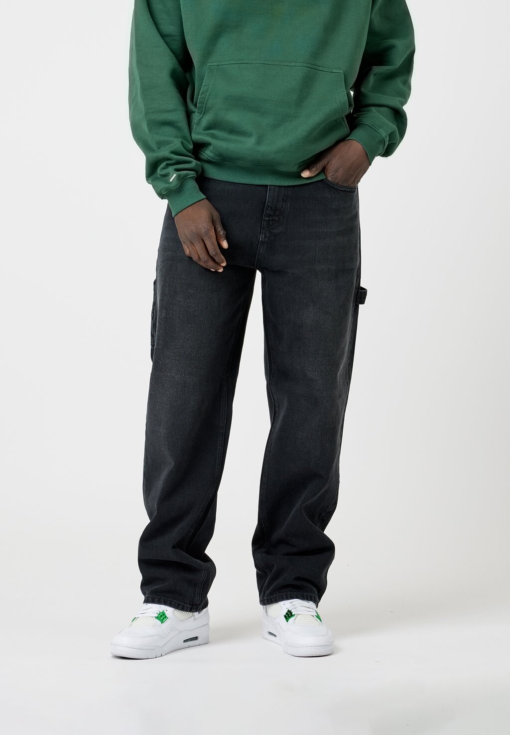 Мешковатые джинсы Baggy Jeans And Loop EIGHTYFIVE, цвет black washed 
Мешковатые джинсы Baggy Jeans And Loop EIGHTYFIVE, цвет black washed