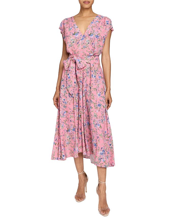 Платье миди TALIA с короткими рукавами и цветочным принтом из эластичной ткани Santorelli, розовый
Платье миди TALIA с короткими рукавами и цветочным принтом из эластичной ткани Santorelli, розовый