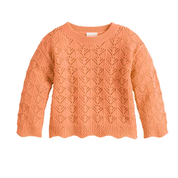 Свитер с круглым вырезом для малышей-девочек Jumping Beans, цвет flavorful peach
Свитер с круглым вырезом для малышей-девочек Jumping Beans, цвет flavorful peach