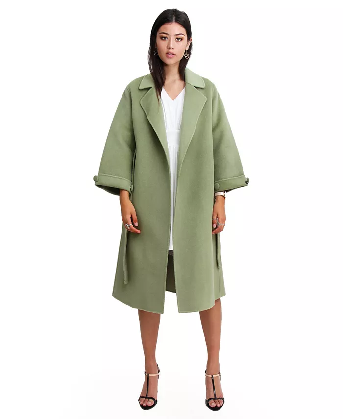 Женское шерстяное пальто Stay Wild свободного кроя Belle & Bloom, зеленый
Женское шерстяное пальто Stay Wild свободного кроя Belle & Bloom, зеленый