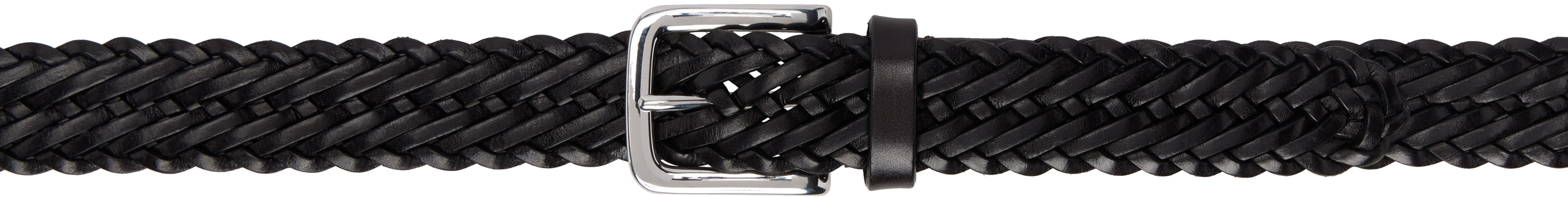 Коричневый узкий плетеный кожаный повседневный ремень Anderson's, темно-коричневый
Коричневый узкий плетеный кожаный повседневный ремень Anderson's, темно-коричневый