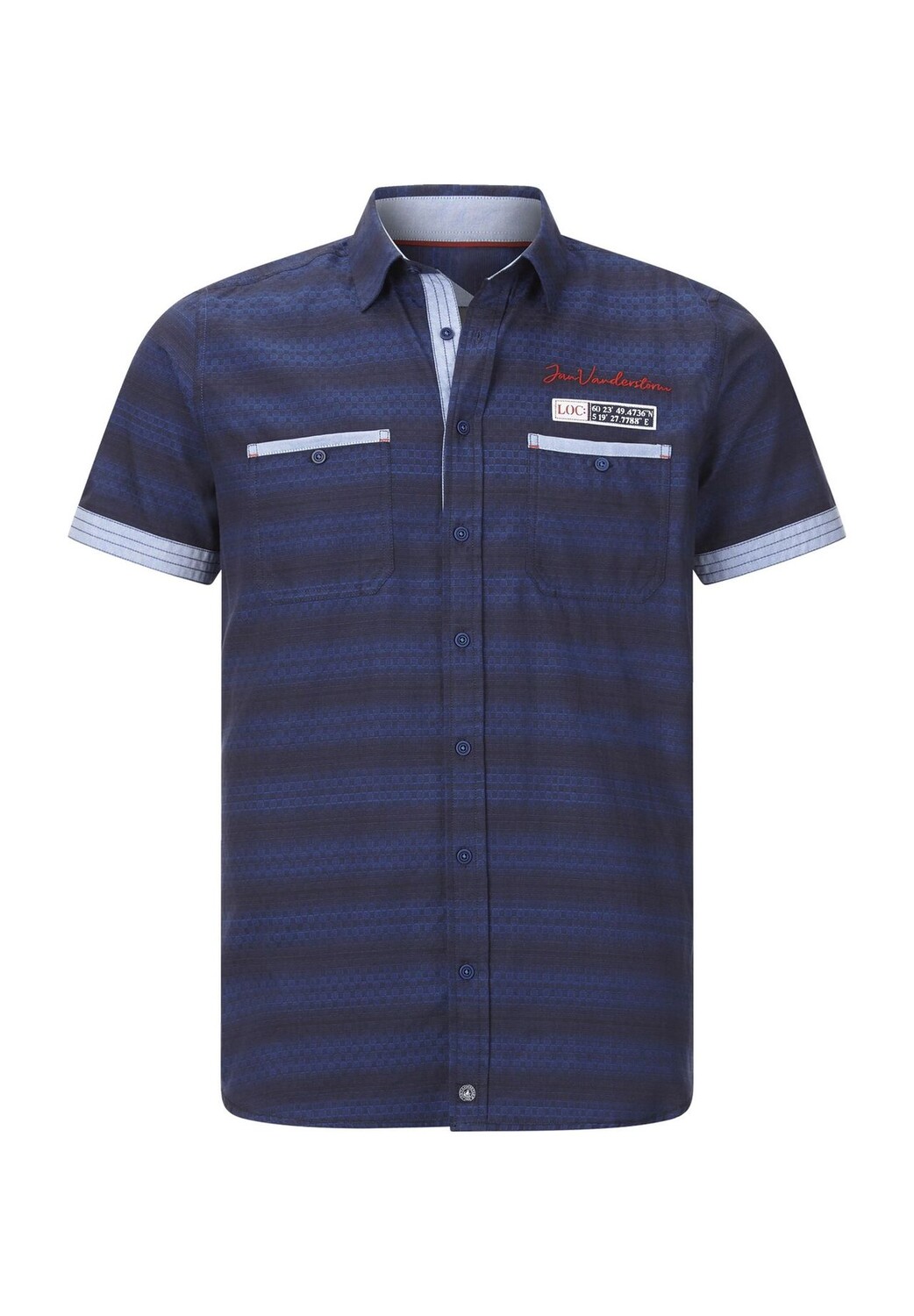 Рубашка с коротким рукавом LEIKVARD JAN VANDERSTORM, темно-синий
Рубашка с коротким рукавом LEIKVARD JAN VANDERSTORM, темно-синий