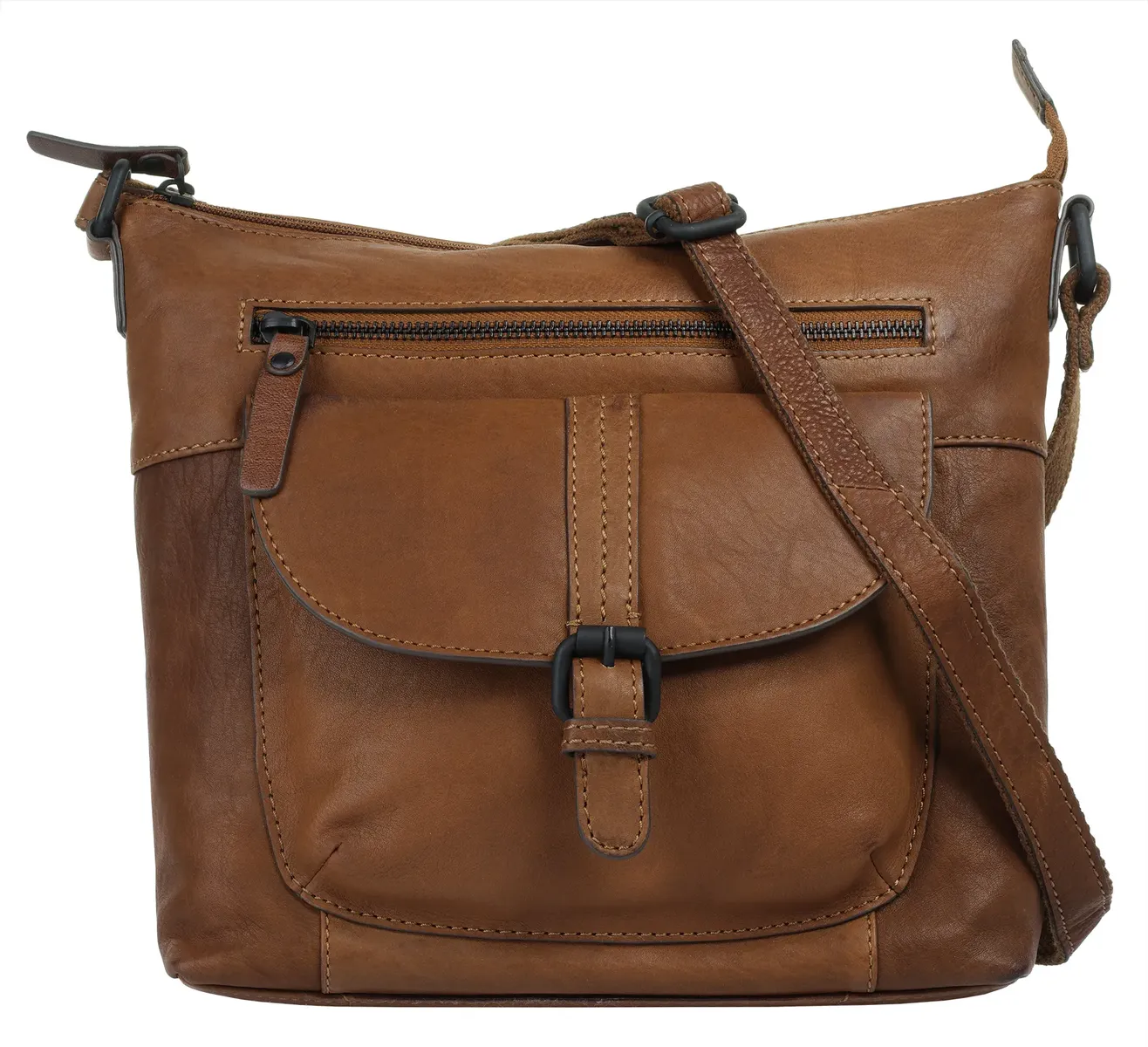 Сумка через плечо X-Zone, натуральная кожа, цвет Cognac
Сумка через плечо X-Zone, натуральная кожа, цвет Cognac