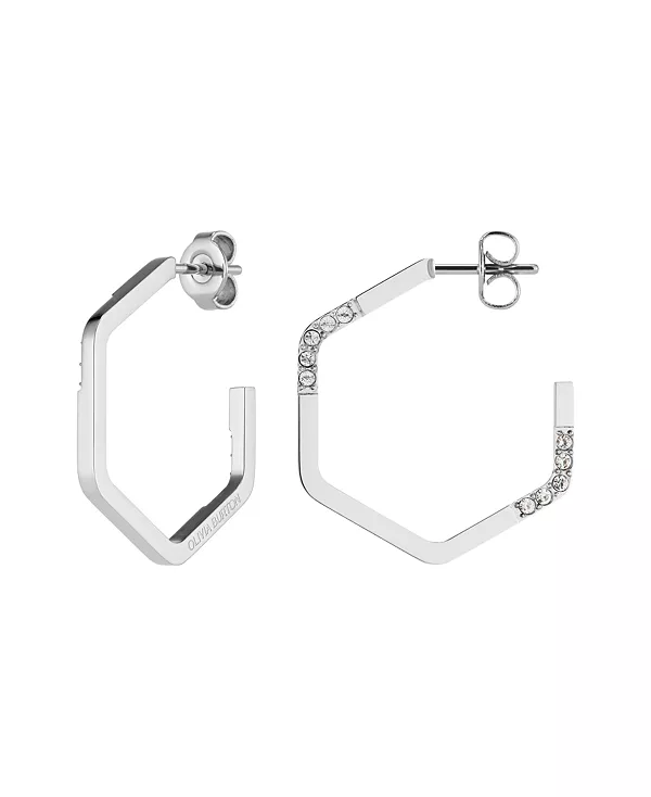 Серьги из нержавеющей стали серебристого оттенка с кристаллами в виде сот Olivia Burton, silver
Серьги из нержавеющей стали серебристого оттенка с кристаллами в виде сот Olivia Burton, silver