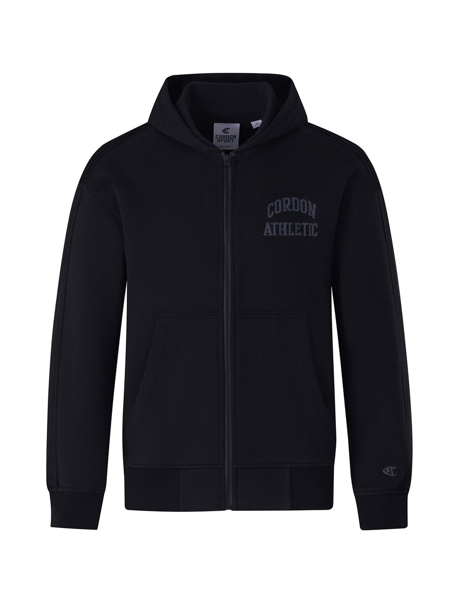 Толстовка с капюшоном на молнии Cordon Sport Logan, черный
Толстовка с капюшоном на молнии Cordon Sport Logan, черный