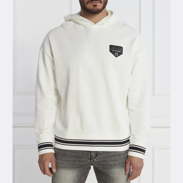 Толстовка обычного кроя Armani Exchange, белый
Толстовка обычного кроя Armani Exchange, белый