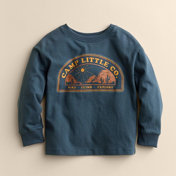 Детская футболка с принтом в стиле скейтера Little Co. By Lauren Conrad, Navy Camp Little
Детская футболка с принтом в стиле скейтера Little Co. By Lauren Conrad, Navy Camp Little