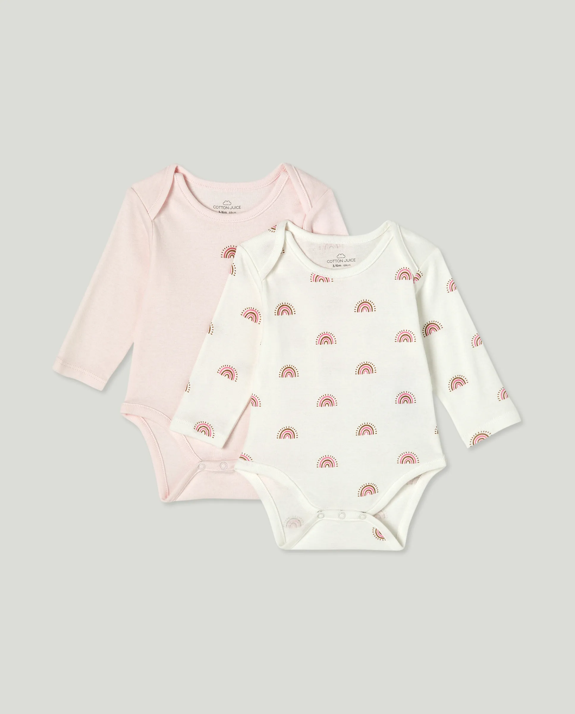 Набор из 2 боди для девочки "Фантазия" Cotton Juice, розовый
Набор из 2 боди для девочки "Фантазия" Cotton Juice, розовый