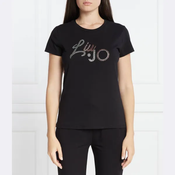 Футболка стандартного кроя Liu Jo, черный
Футболка стандартного кроя Liu Jo, черный