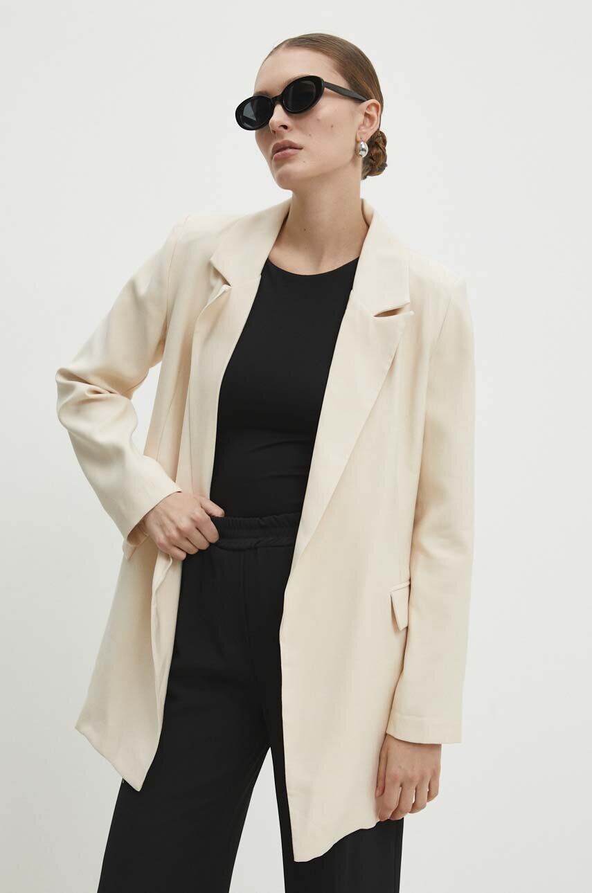 Блейзер Answear Lab, бежевый
Блейзер Answear Lab, бежевый