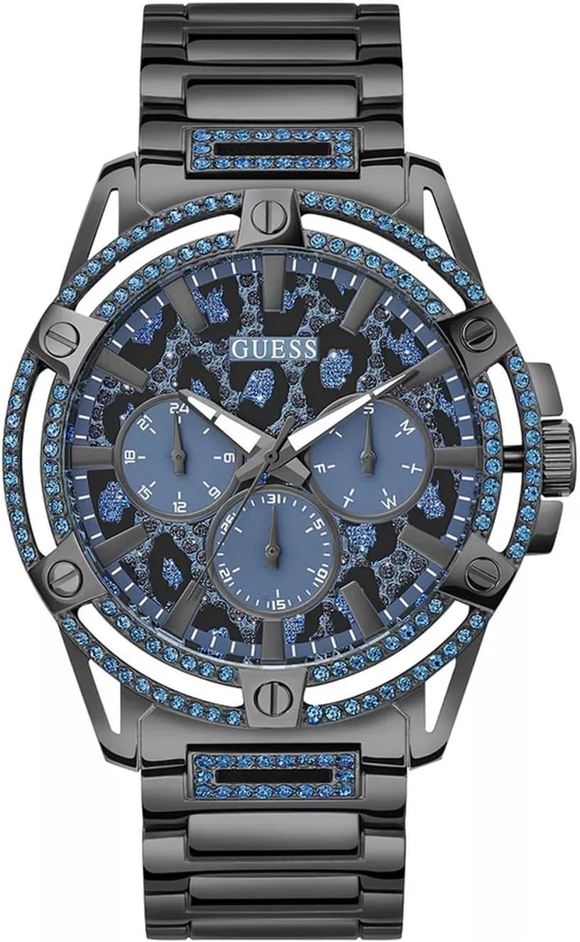 GUESS серые и синие многофункциональные часы
GUESS серые и синие многофункциональные часы
