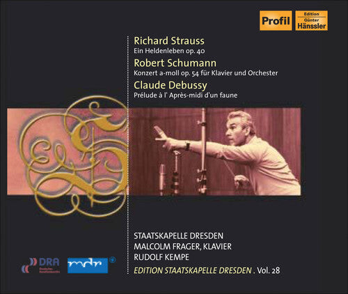 CD диск Schumann / Strauss / Frager / Skd / Kempe: Staatskapelle Dresden Edition 28
CD диск Schumann / Strauss / Frager / Skd / Kempe: Staatskapelle Dresden Edition 28
