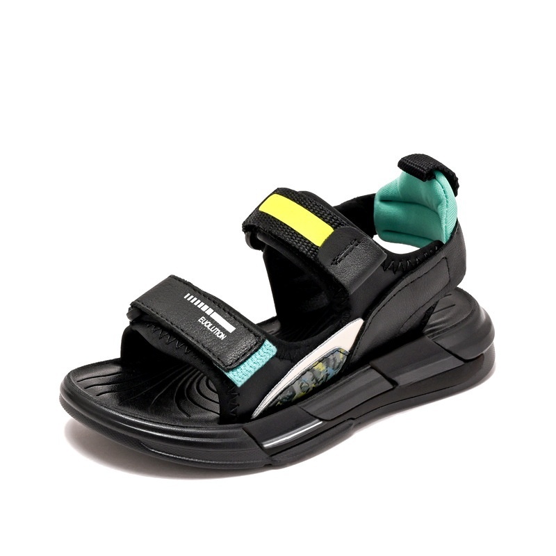 Детские сандалии с низким верхом, нескользящие, износостойкие, дышащие, легкие, амортизирующие Neon, черный
Детские сандалии с низким верхом, нескользящие, износостойкие, дышащие, легкие, амортизирующие Neon, черный