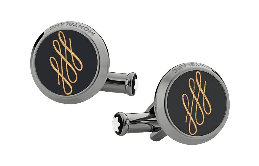 Montblanc Мужские запонки, черные
Montblanc Мужские запонки, черные