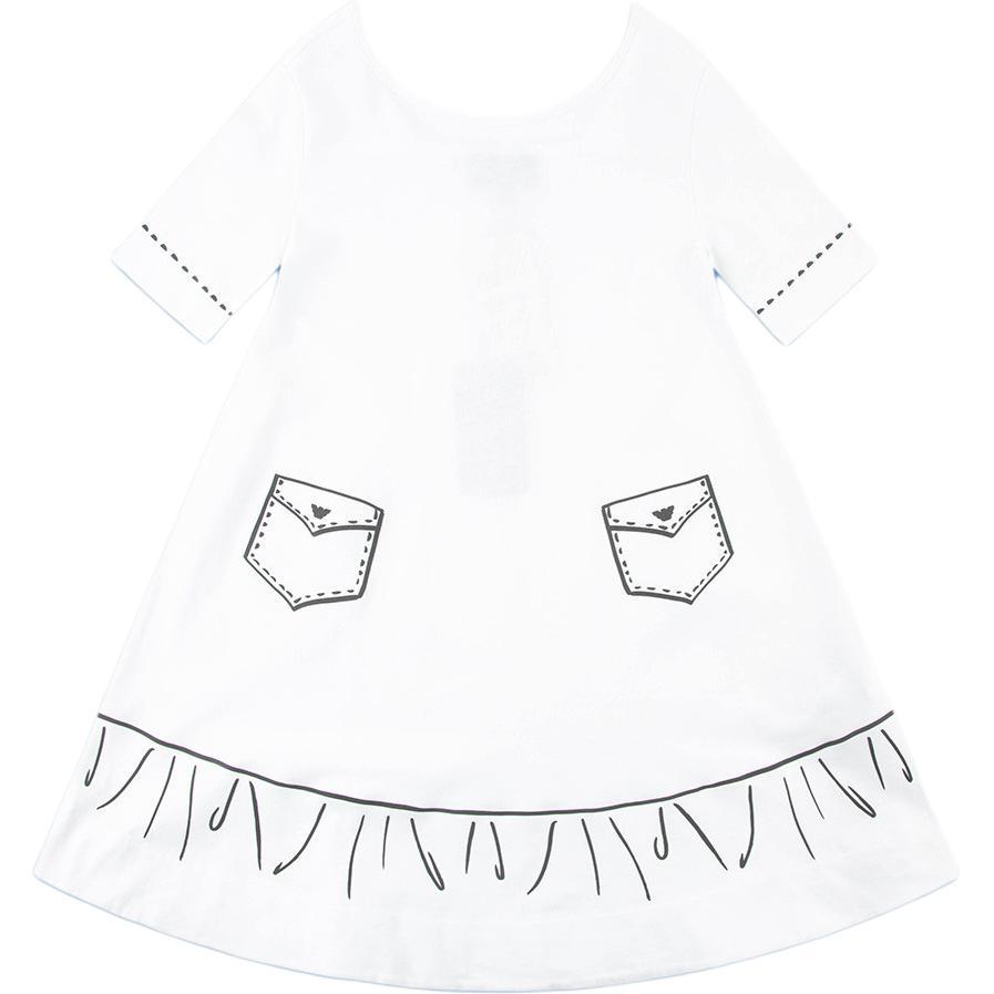 Детское платье белое EMPORIO ARMANI
Детское платье белое EMPORIO ARMANI